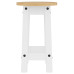 Scaune De Bar, 2 Buc., Alb, Lemn Masiv De Pin Scaune De Bar, 2 Buc., Alb, Lemn Masiv De Pin