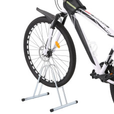 Suport 1 Bicicletă De Podea De Sine Stătător, Oțel Galvanizat
