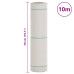 Membrană Antiburuieni, Alb, 0,5X10 M, Pp