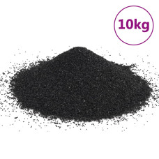 Nisip De Acvariu, 10 Kg, Negru, 0,2-2 Mm