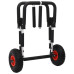 Cărucior De Sup Pentru 2 Plăci De Surf Pliabil, 90 Kg, Aluminiu