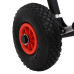 Cărucior De Sup Pentru 2 Plăci De Surf Pliabil, 90 Kg, Aluminiu