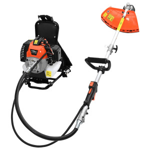 Rucsac Cu Mașină De Tăiat Cu Periuțe Design Portocaliu 1,45 Kw