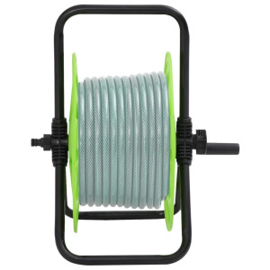 Tambur De Furtun Autonom, Verde, Pt. Furtun 45 M 1/2 Inch, Oțel