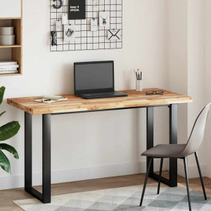 Blat De Birou Finisat Cu Ulei, 120X60X4 Cm, Lemn Masiv Acacia