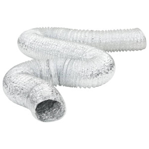 Conductă De Ventilație, 6 M, Ø12,5 Cm, Aluminiu