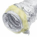 Conductă De Ventilație Izolată, 6 M, Ø10 Cm, Aluminiu