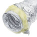 Conductă De Ventilație Izolată, 6 M, Ø15 Cm, Aluminiu