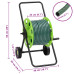 Cărucior Tambur Furtun Verde Set Racorduri Furtun 0,75" 20M Pvc