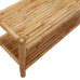 Cuier Pentru Haine Cu Rafturi, 103X40X183 Cm, Bambus