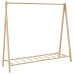Cuier Pentru Haine Cu Rafturi, 106X34X102 Cm, Bambus