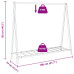 Cuier Pentru Haine Cu Rafturi, 106X34X102 Cm, Bambus