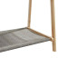 Cuier Pentru Haine Cu Rafturi, 106X34X102 Cm, Bambus