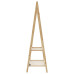 Cuier Pentru Haine Cu Rafturi, 96X45,5X150,5 Cm, Bambus