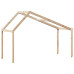 Acoperiș Pat Copii 213X95,5X144,5 Cm Lemn Mass Pin