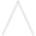 Acoperiș Pat Copii, Alb, 199X95,5X88 Cm Lemn Mass Pin
