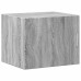 Dulap Depozitare Slim Sonoma Gri 50X42,5X225 Cm Lemn Prelucrat