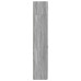 Dulap Depozitare Slim Sonoma Gri 50X42,5X225 Cm Lemn Prelucrat