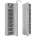 Dulap Depozitare Slim Sonoma Gri 50X42,5X225 Cm Lemn Prelucrat