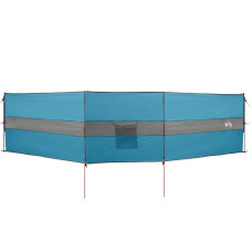 Paravan De Camping, Albastru, 490X123 Cm, Impermeabil