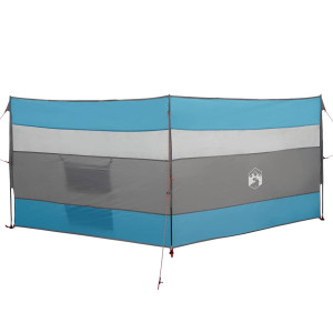 Paravan De Camping, Albastru, 340X130 Cm, Impermeabil