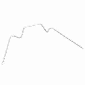 Cleme Pentru Seră 100 Buc. Oțel Galvanizat Tip W