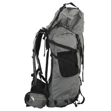 Rucsac De Drumeție, Gri, 60 L, Țesătură Oxford