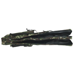 Geantă Pentru Undiță, Verde Camuflaj, 160 Cm, Țesătură Oxford