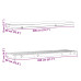 Canapea Futon Cu Saltea, 60X206X11 Cm, Lemn Masiv De Pin