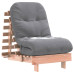 Canapea Futon Cu Saltea, 60X206X11 Cm, Lemn Masiv Douglas