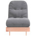 Canapea Futon Cu Saltea, 60X206X11 Cm, Lemn Masiv Douglas