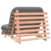 Canapea Futon Cu Saltea, 100X206X11 Cm, Lemn Masiv Douglas