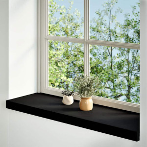Glafuri 2 Buc Maro Închis 70X25X2 Cm Lemn Masiv De Stejar