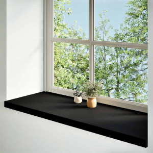 Glafuri 2 Buc Maro Închis 110X40X2 Cm Lemn Masiv De Stejar