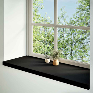 Glafuri 2 Buc Maro Închis 120X40X2 Cm Lemn Masiv De Stejar