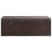 Cufăr De Comori Cu Zăvoare Maro Închis 110X50X39,5 Cm Placaj
