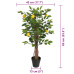 Lămâi Artificial Cu 3 Trunchiuri, Verde, 85 Cm, Pp