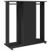 Șifonier Cu Roți, Negru, 102X38X110 Cm, Lemn Prelucrat