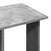 Șifonier Cu Roți, Gri Beton, 102X38X110 Cm, Lemn Prelucrat