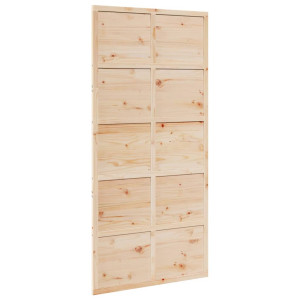 Ușă De Hambar, 100X208 Cm, Lemn Masiv De Pin