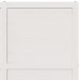 Ușă De Hambar, Alb, 100X208 Cm, Lemn Masiv De Pin