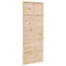 Ușă De Hambar, 80X208 Cm, Lemn Masiv De Pin