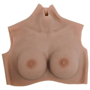 Bust Cu Sâni Din Silicon Cupă D, Bronzat