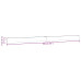 Set De Feronerie Pentru Uși Glisante 183 Cm Din Aliaj Aluminiu