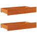 Sertare De Pat 2 Buc. 90X55X17 Cm Maro Ceruit Lemn Masiv De Pin