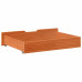 Sertare De Pat 2 Buc. 80X55X17 Cm Maro Ceruit Lemn Masiv De Pin