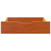 Sertare De Pat 2 Buc. 65X55X17 Cm Maro Ceruit Lemn Masiv De Pin