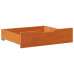Sertare De Pat 2 Buc. 65X55X17 Cm Maro Ceruit Lemn Masiv De Pin