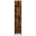 Dulap Baie Stejar Fumuriu 35X37,5X188,5 Cm Lemn Prelucrat/Metal