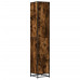 Dulap Baie Stejar Fumuriu 35X37,5X188,5 Cm Lemn Prelucrat/Metal